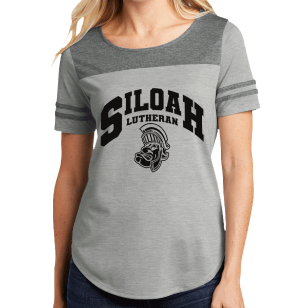 Siloah Bold - Women's PosiCharge ® Tri Blend Wicking Fan Tee Thumbnail