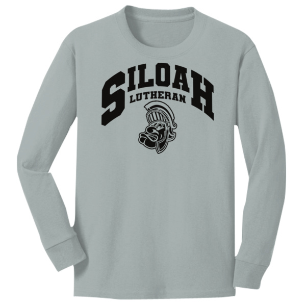 Siloah Bold - Youth Long Sleeve Core Cotton Tee Thumbnail