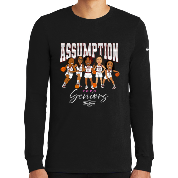 Assumption Seniors - Dri FIT Cotton/Poly Long Sleeve Tee Thumbnail