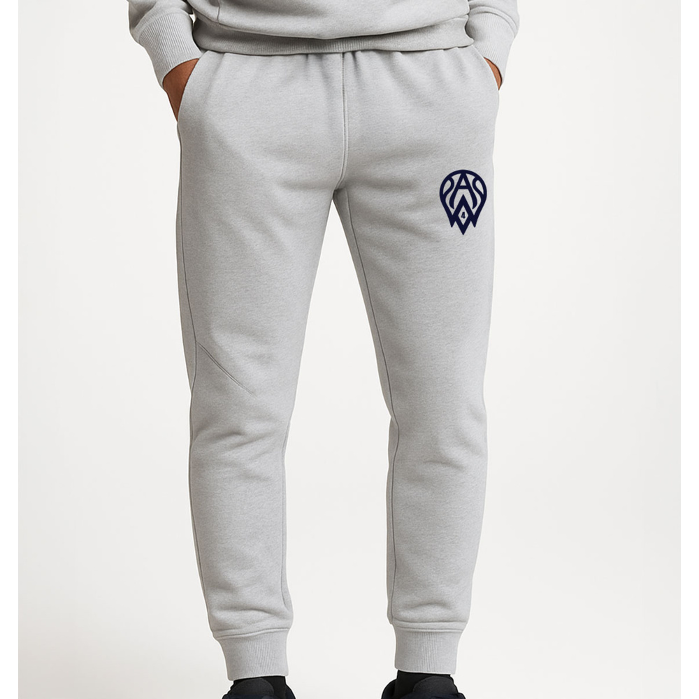 AW4 Navy Logo - Drive Fleece Jogger Thumbnail