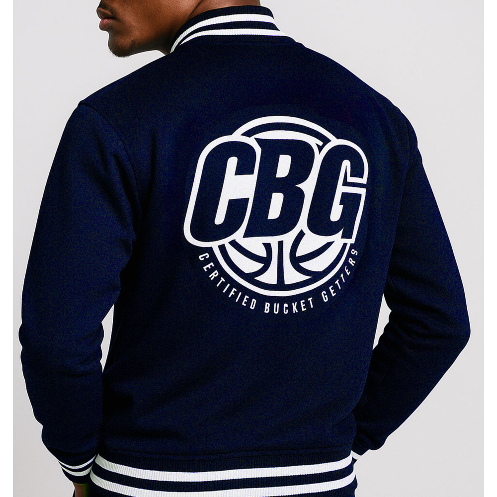 Certified Bucket Getters - Varsity Heavyweight Fleece Jacket Thumbnail