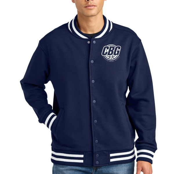 Certified Bucket Getters - Varsity Heavyweight Fleece Jacket Thumbnail