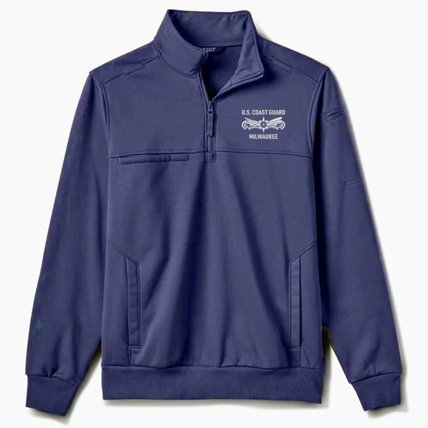 U.S. Coast Guard- Milwaukee - Job Shirt Quarter Zip 2.0 Thumbnail