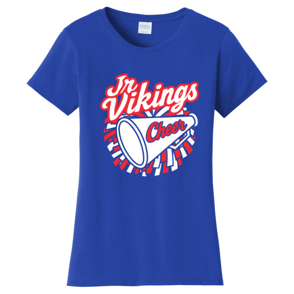 Jr. Vikings - Cheer Ladies Fan Favorite Tee Thumbnail