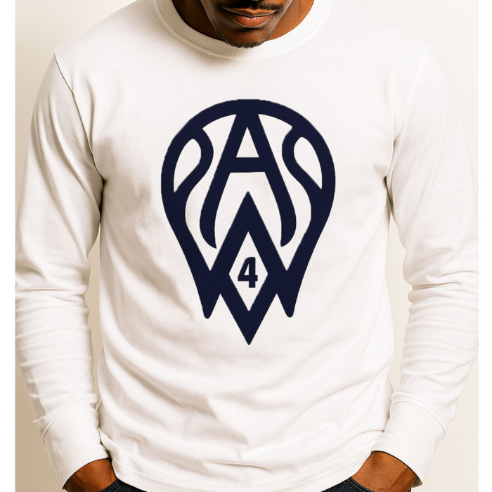 Full AW4 Navy - Heavyweight Long Sleeve Tee Thumbnail