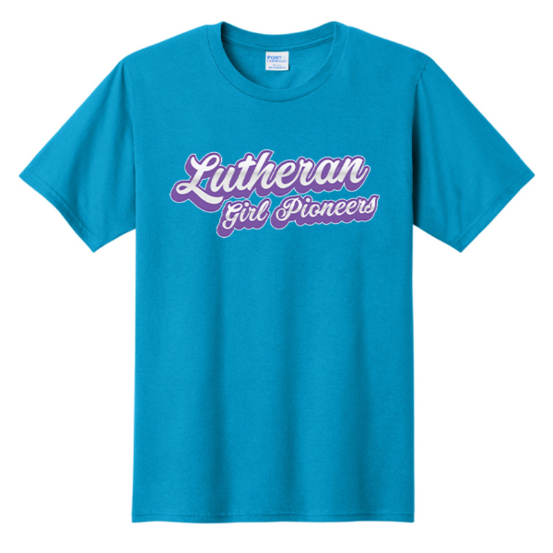 Purple Script- LGP  -  T-shirt Fan Favorite  Thumbnail