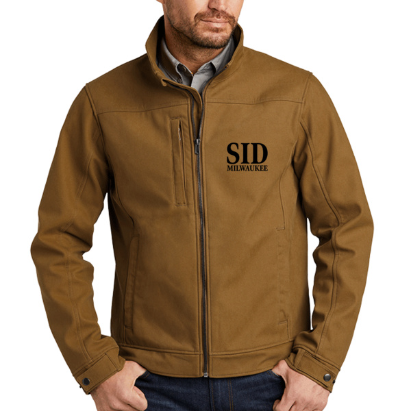 SID (Embroidered Left Chest)  - Duck Bonded Soft Shell Jacket Thumbnail
