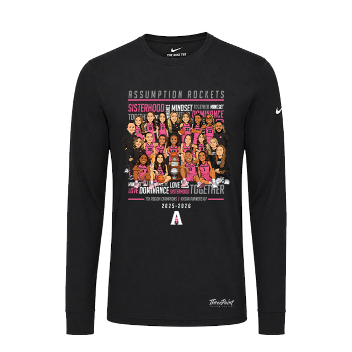 Team Caricature  - Dri FIT Cotton/Poly Long Sleeve Tee Thumbnail