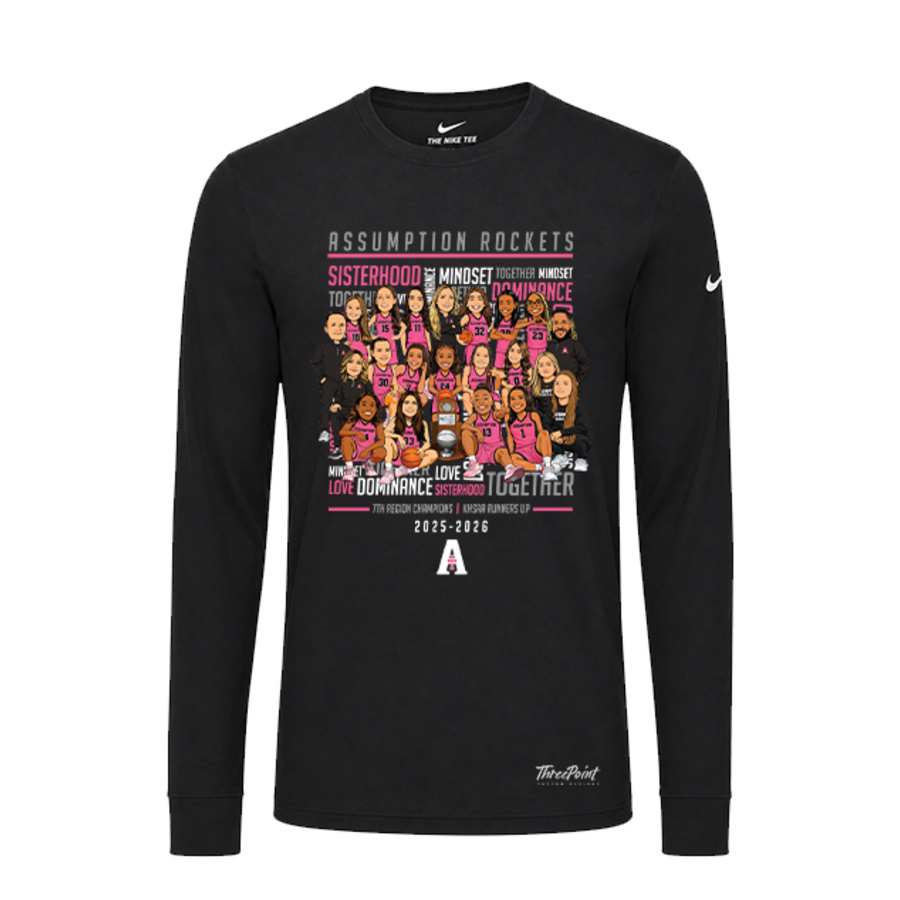 Team Caricature  - Dri FIT Cotton/Poly Long Sleeve Tee Thumbnail