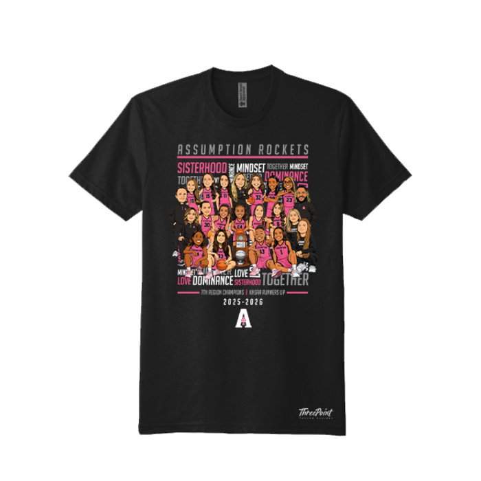Team Caricature  - Adult CVC Sueded Tee Thumbnail