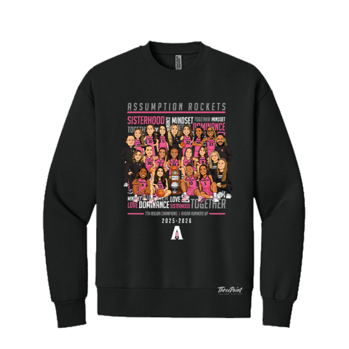 Team Caricature  - Heavyweight Sweatshirt Thumbnail