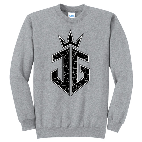Black - Core Fleece Crewneck Sweatshirt Thumbnail