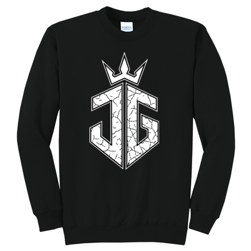 White - Core Fleece Crewneck Sweatshirt Thumbnail