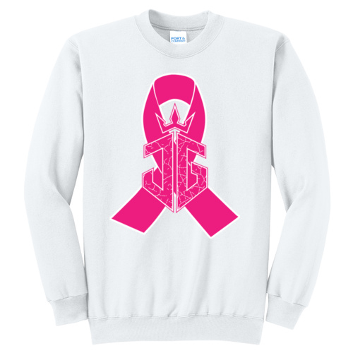 Pink - Core Fleece Crewneck Sweatshirt Thumbnail