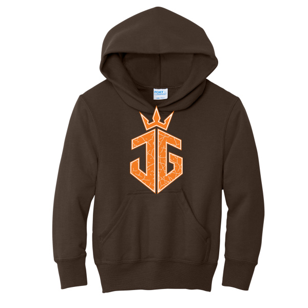 Youth- Hoodie- Orange Logo Thumbnail