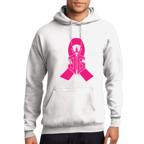 Pink - Core Fleece Pullover Hooded Sweatshirt Thumbnail
