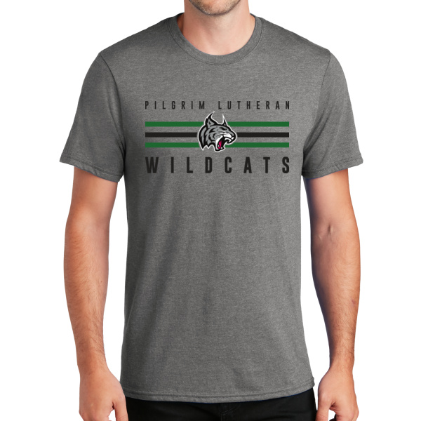 Wildcat Strips Dark  - Fan Favorite Blend Tee Thumbnail