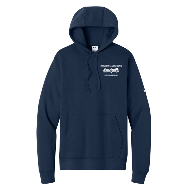 Shores Anchor  - Club Fleece Sleeve Swoosh Pullover Hoodie Thumbnail