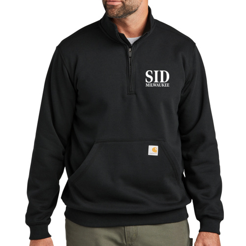 SID  - Midweight 1/4 Zip Mock Neck Sweatshirt Thumbnail