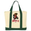 Ideal Twill Two Tone Shopping Tote Thumbnail